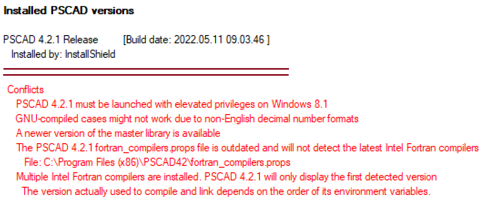 Fortran Medic - PSCAD v4.2.1 errors.png (26 KB)